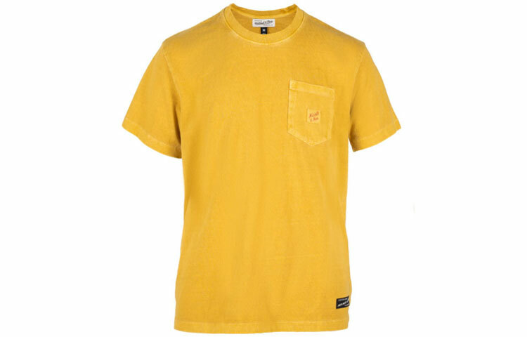 【代購】Mitchell Ness T-Shirts Unisex Yellow