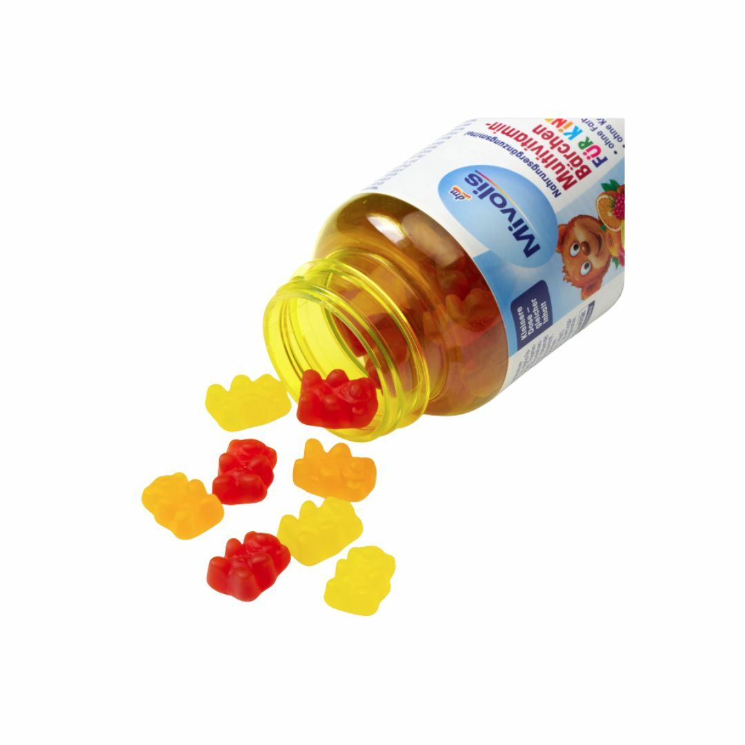 Mivolis Multivitamin Gummy Bears for Kids 60pcs