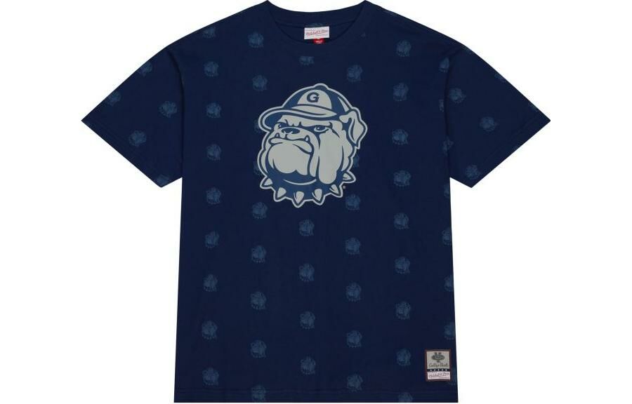 【代購】Mitchell Ness T-Shirts Men Dark Blue