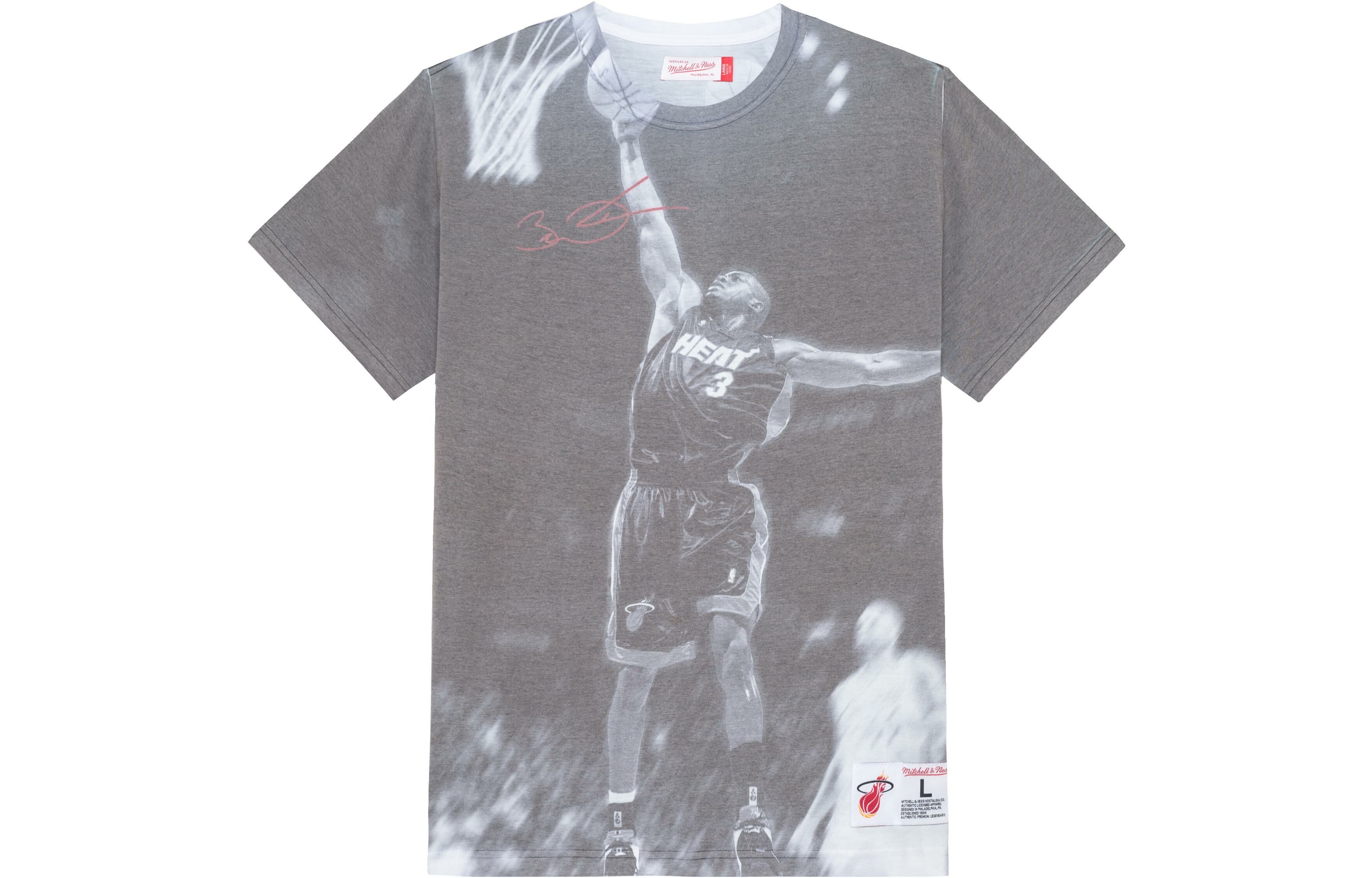 【代購】Mitchell & Ness SS22 T-Shirt Unisex Gray