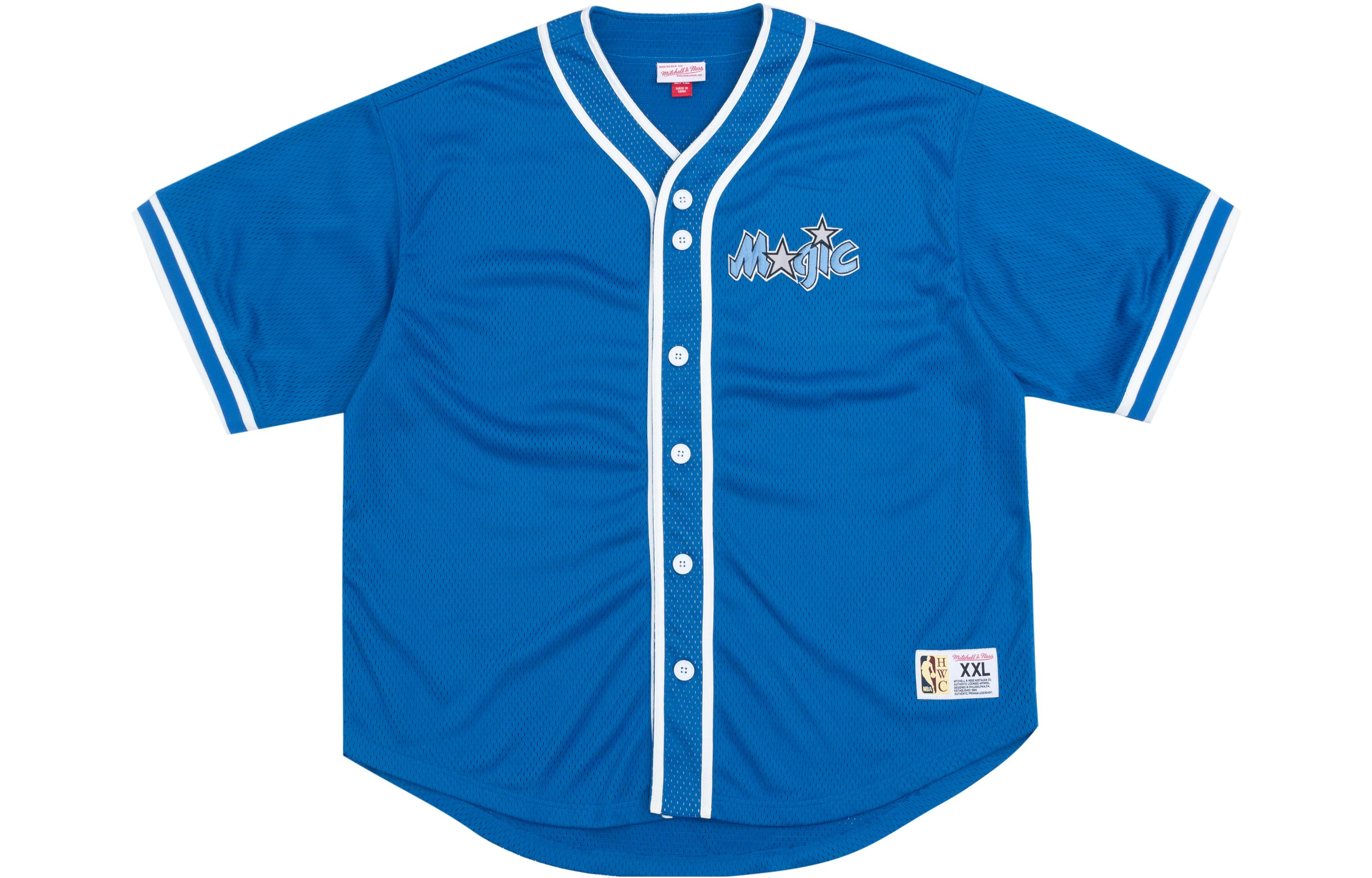 【代購】Mitchell & Ness Set-in Sleeve T-Shirt Unisex Blue