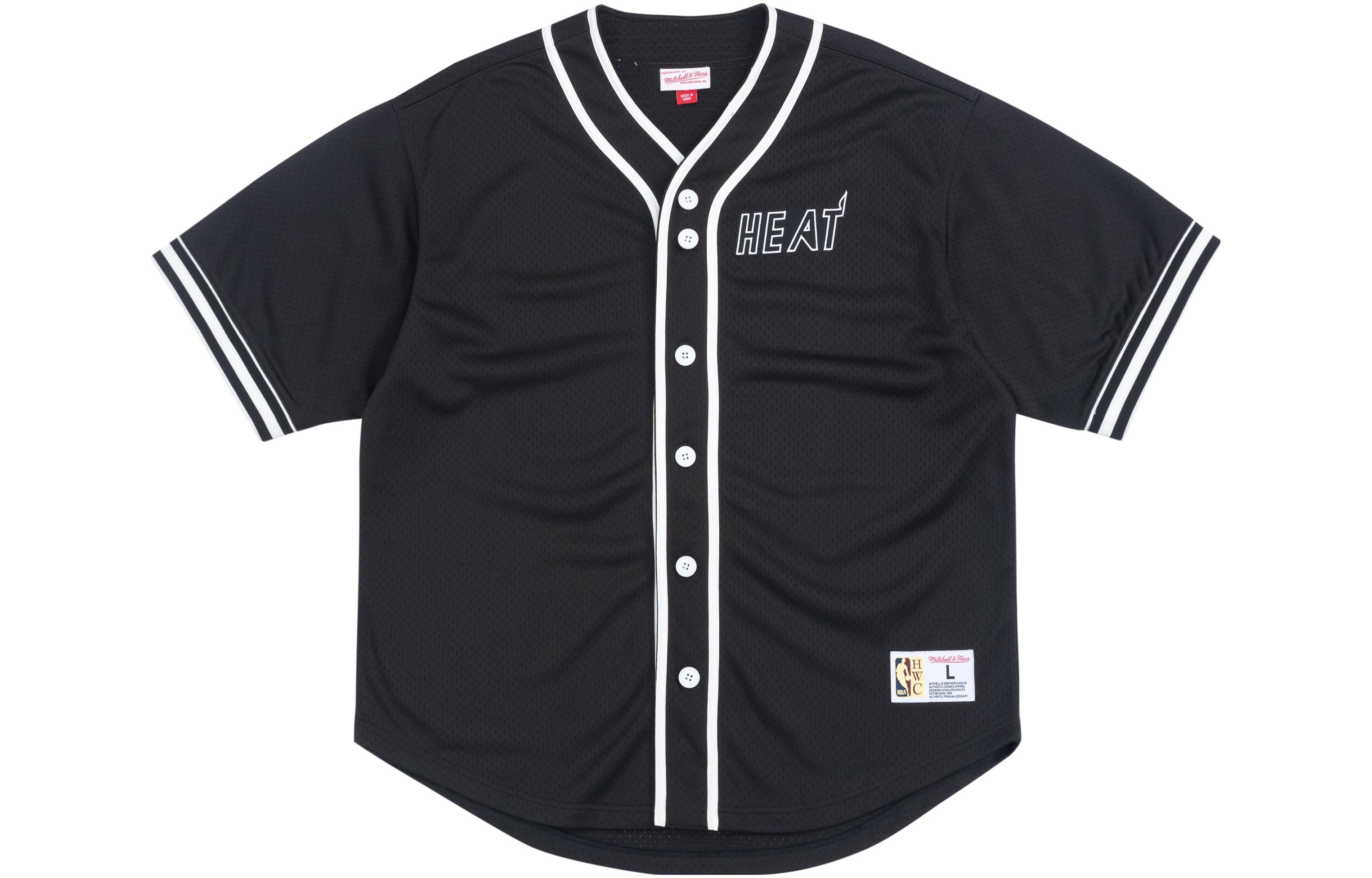 【代購】Mitchell Ness T-Shirts Unisex Black