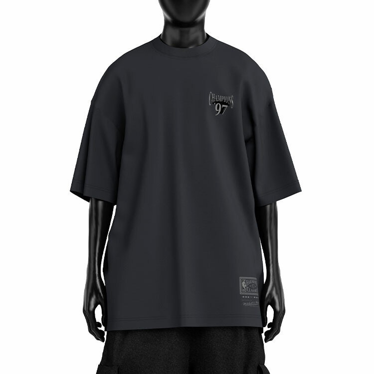 【代購】Mitchell Ness T-Shirts Unisex Gray