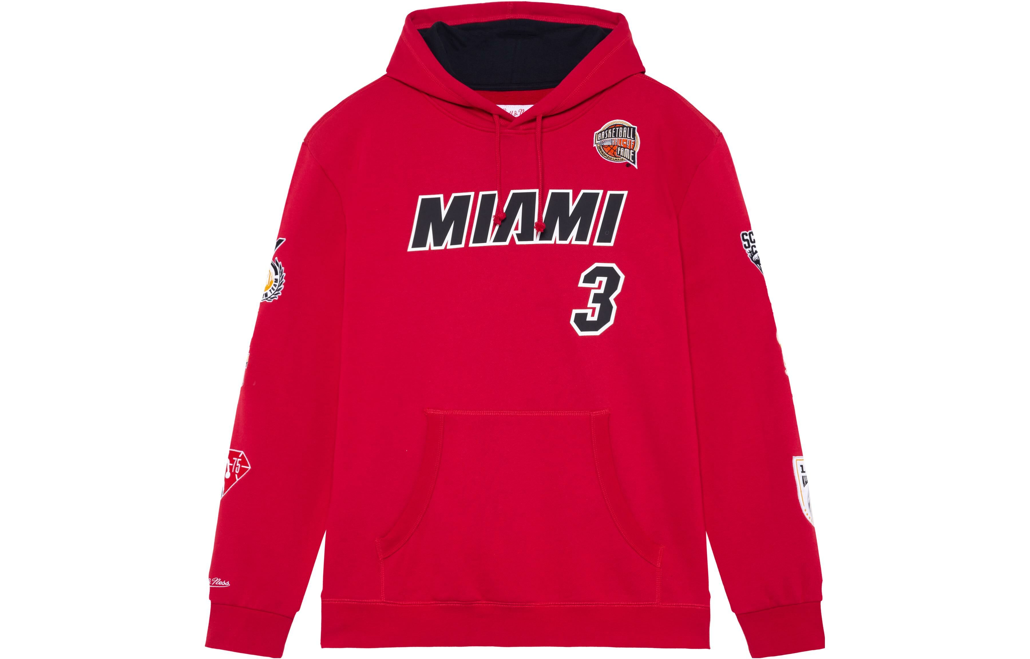 【代購】Mitchell Ness Sweatshirts Unisex Red