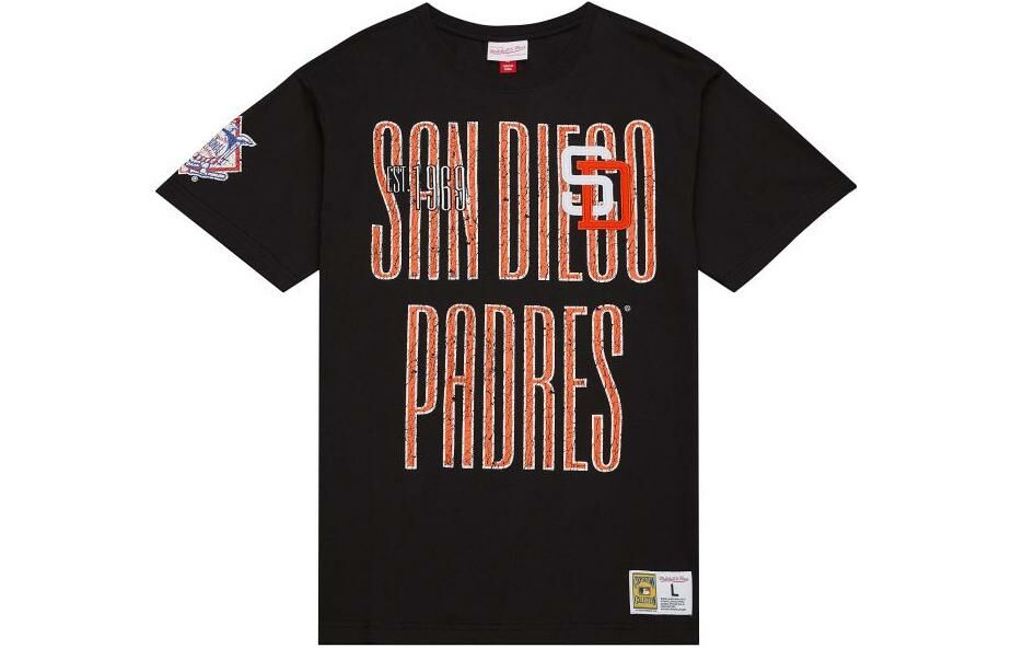 【代購】Mitchell Ness T-Shirts Men Black