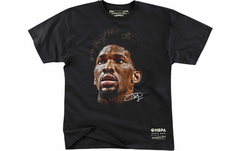 【代購】Mitchell Ness T-Shirts Unisex Black