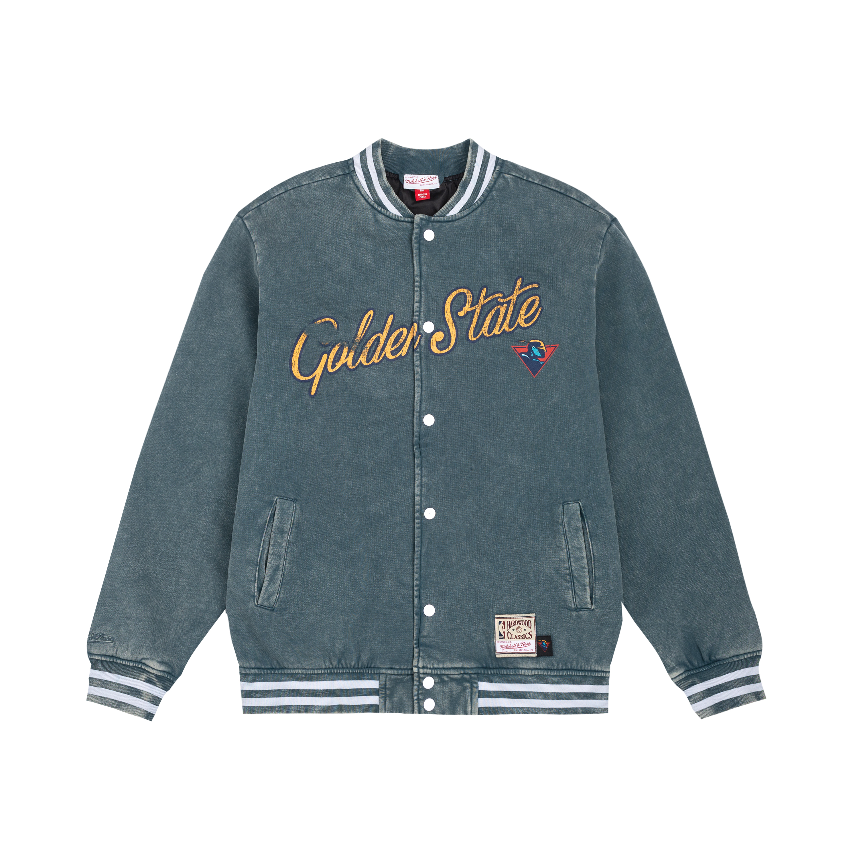 【代購】Mitchell & Ness NBA Jackets Coats Unisex Blue