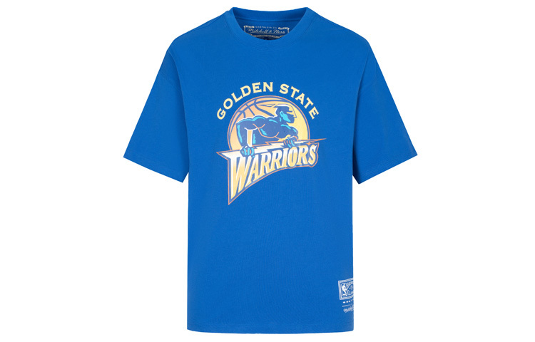 【代購】Mitchell & Ness SS22 Drop Shoulder Sleeve T-Shirt Unisex Blue