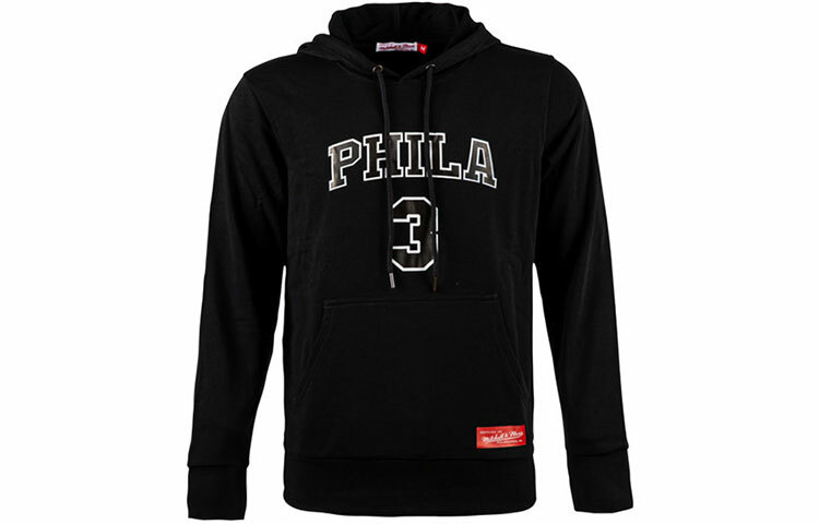 【代購】Mitchell Ness Sweatshirts Unisex Black