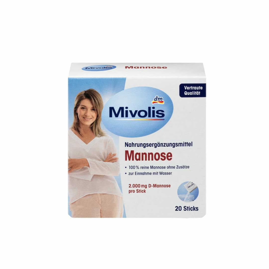 Mivolis Mannose Sachets, 20 Sticks, 40 g