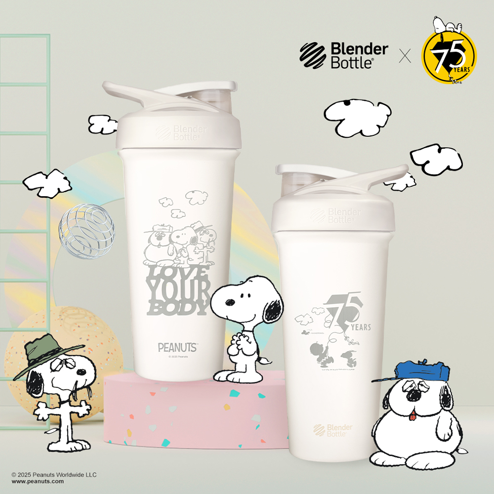 Peanuts 史努比 75週年 不鏽鋼保溫保冰杯| 友情相伴