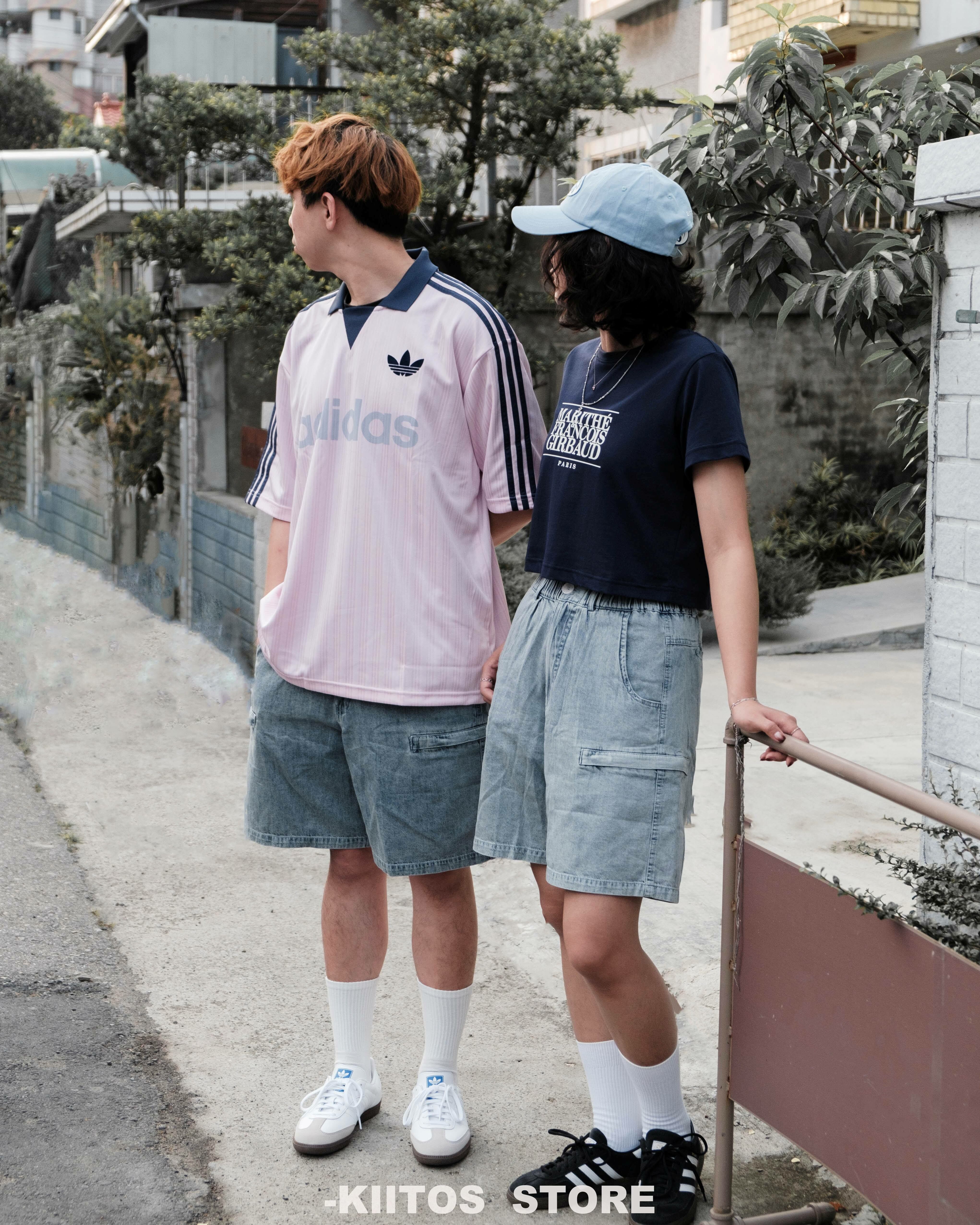 Tailor collection 自製款 畫家褲 水洗藍 抽繩 牛仔 短褲 牛仔短褲 6605