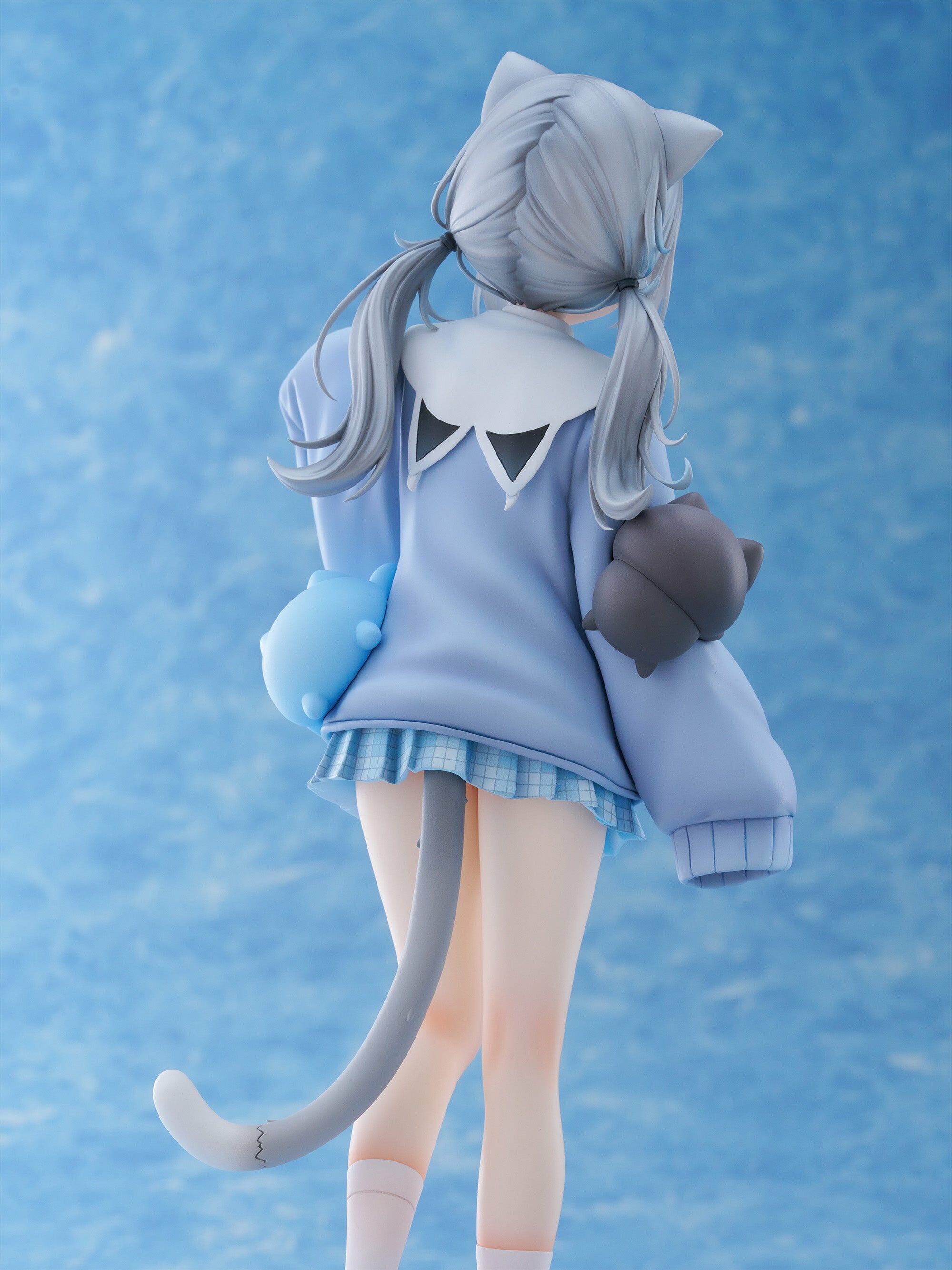 Nachoneko 甘城なつき フィギュア VTuber「Nachoneko」が新衣装“制服”×“萌え袖”×“ツインテ”Ver.で