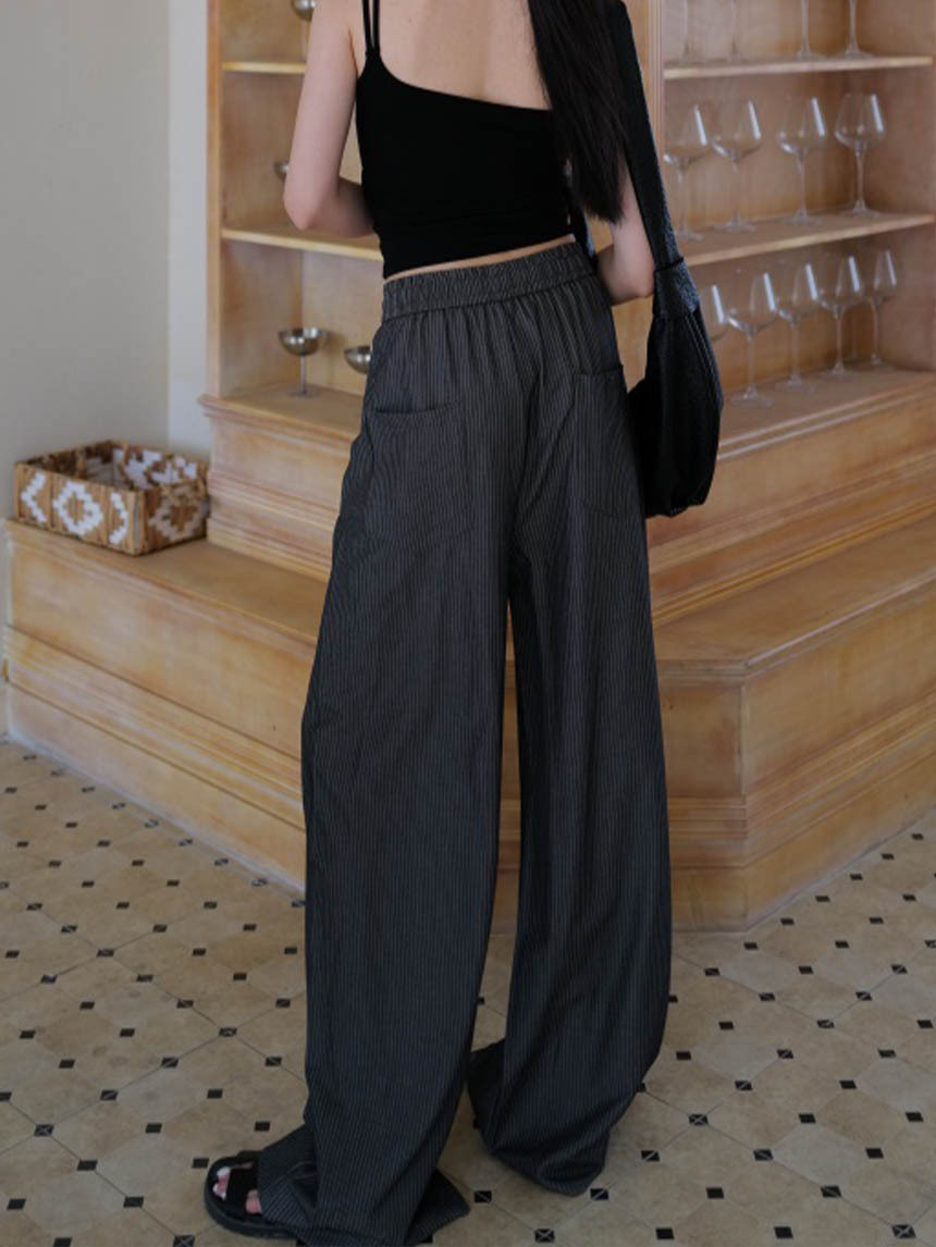 條紋休閒褲*2色