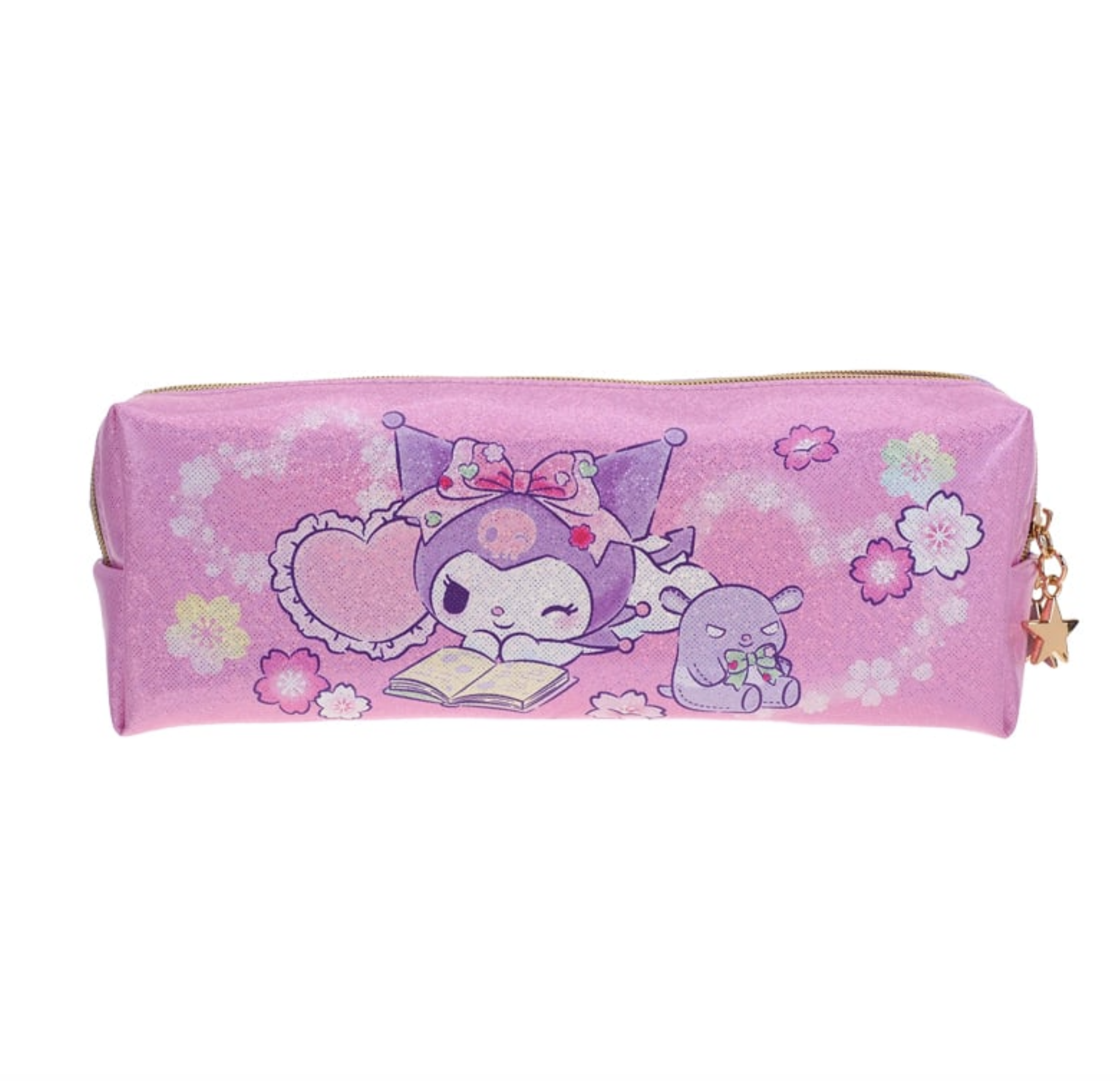 Kuromi 雙拉鏈筆袋 9-8502-1