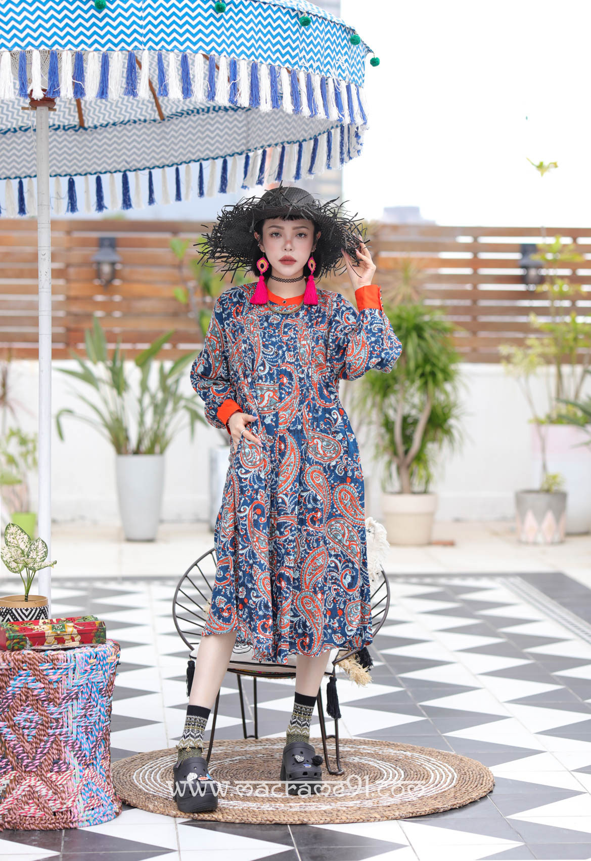 Macrame 長裙 - M3208R (0308)