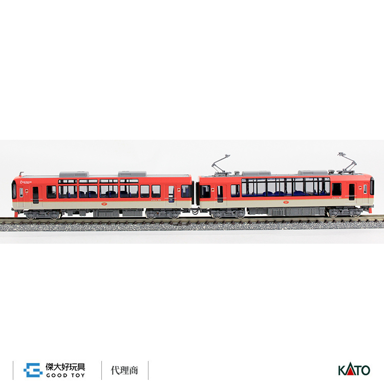 KATO 10-1471 電車 叡山電鐵 900系 Kirara (楓葉紅)