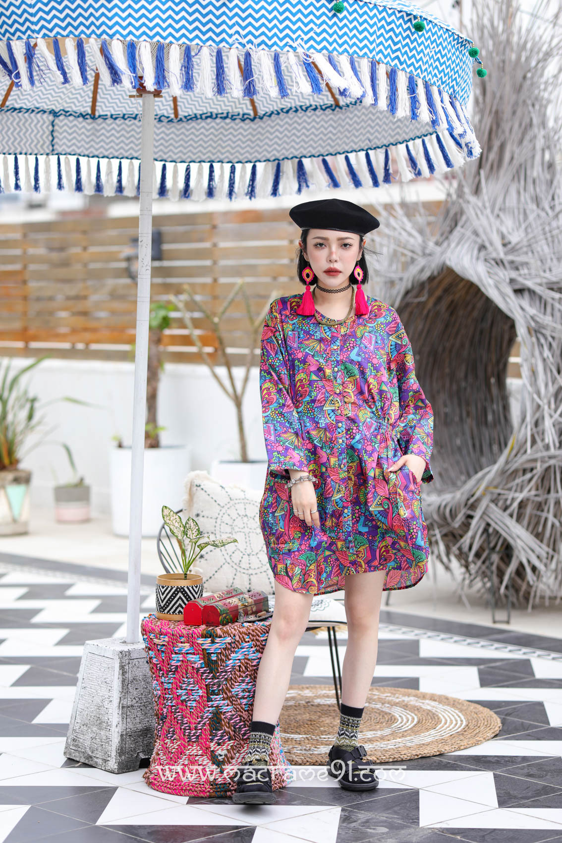 Macrame 中長裙 - M1121P (0308)