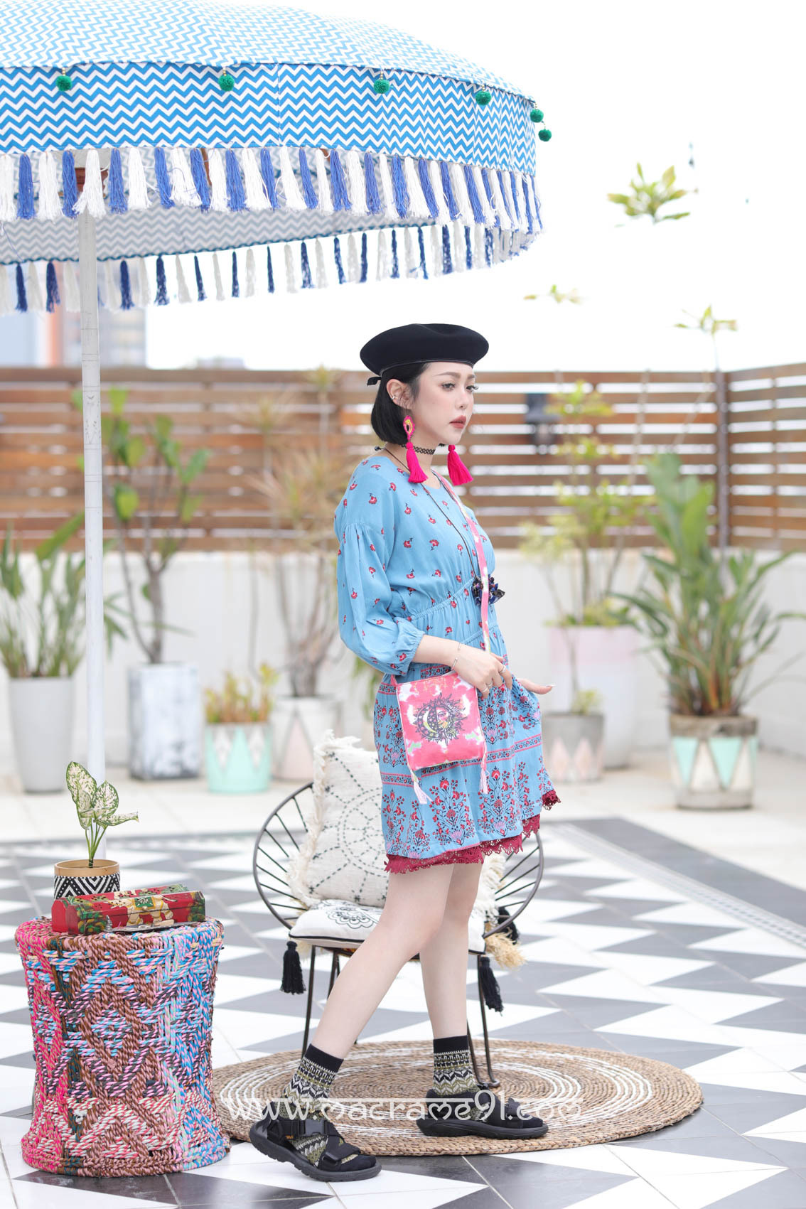 Macrame 中長裙 - M2596R (0308)