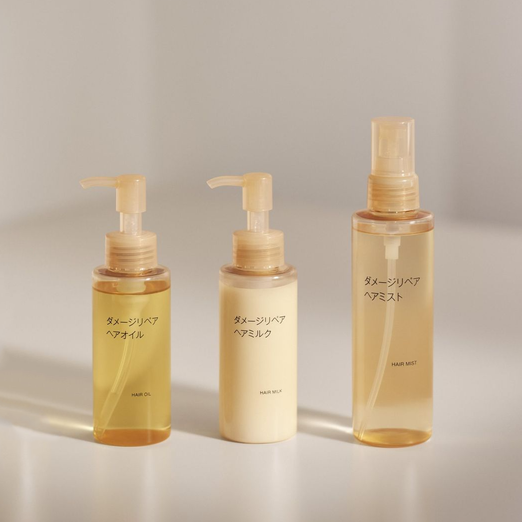 日本1月連線｜MUJI 無印良品 損傷修護髮品系列