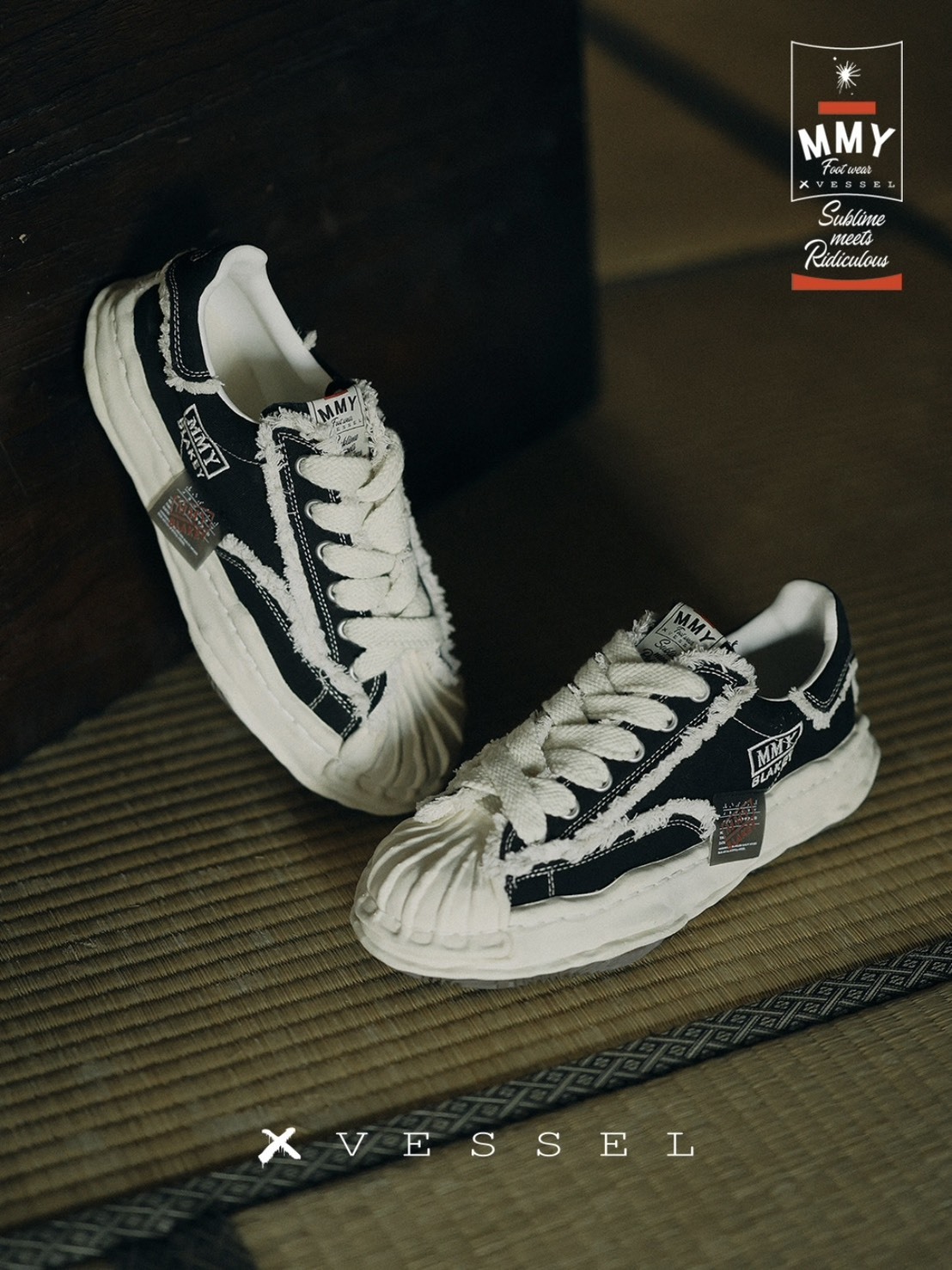 <夢幻聯動💫極少量> xVESSEL x MMY三原康裕 BLAKEY 溶解鞋