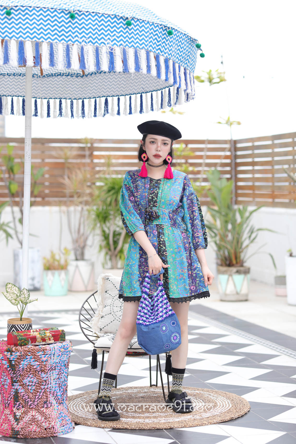 Macrame 中長裙 - M2596P (0308)