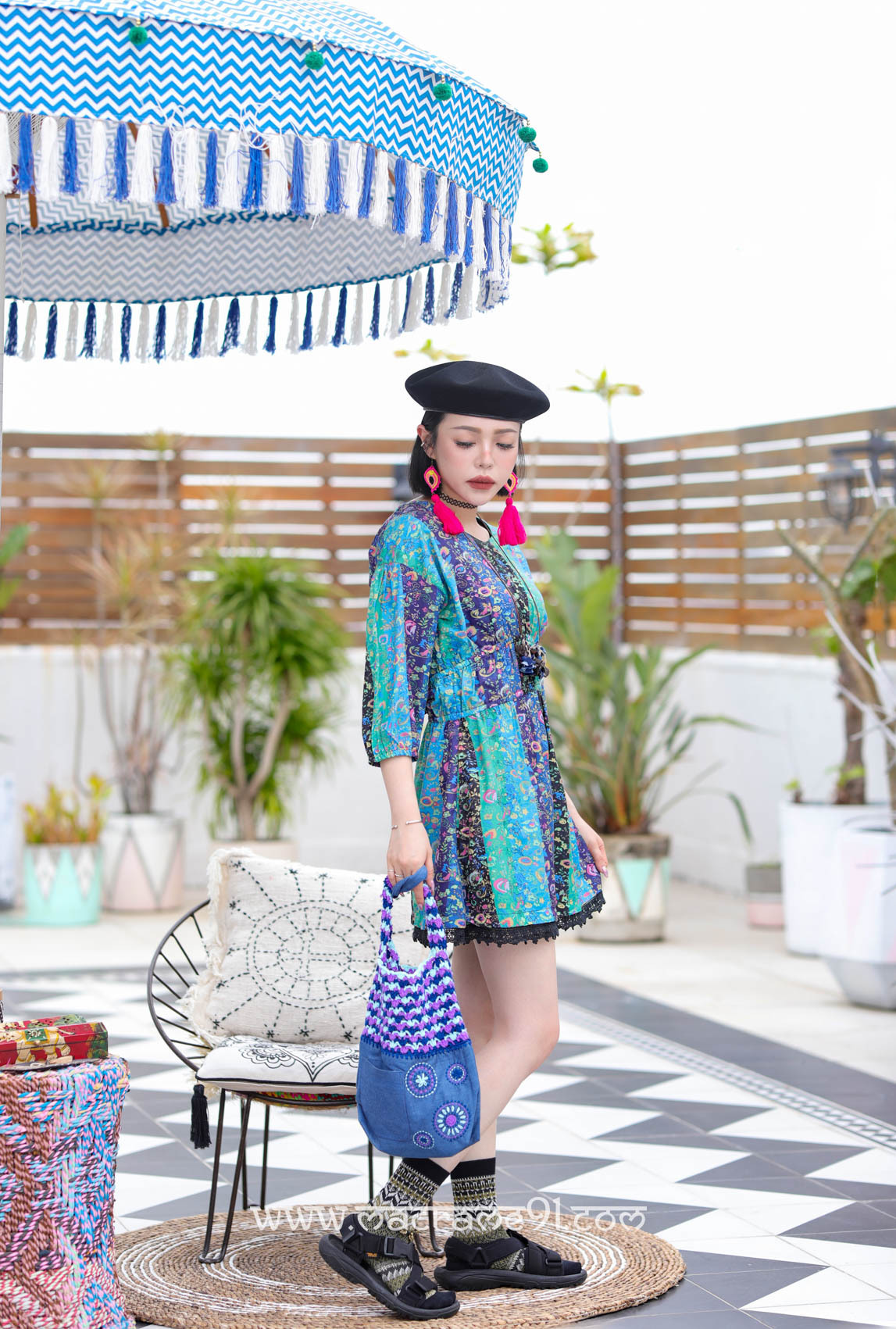 Macrame 中長裙 - M2596P (0308)