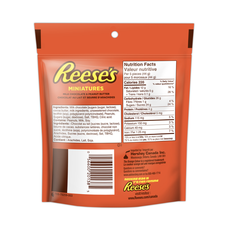 Reese's Miniatures Peanut Butter Cup - Milk Chocolate
