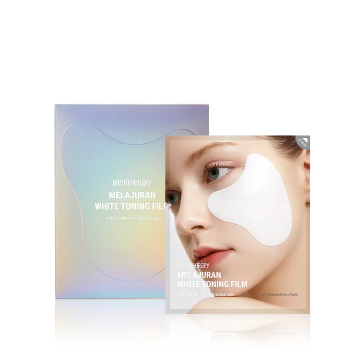 [MEDITHERAPY] MELAJURAN WHITENING TONE-UP PATCH(5 pairs per box)8809606774016 EXP.2