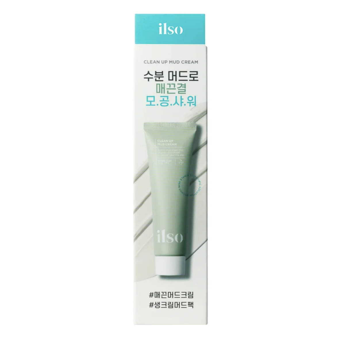 Ilso -Clean Up Mud Cream 100g8809714722015 EXP.2027.08.08