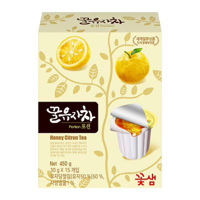 Kkoh Shaem - Korea Honey Citron Tea Portion Pack 30g x 158803217011232 exp.2025.05.