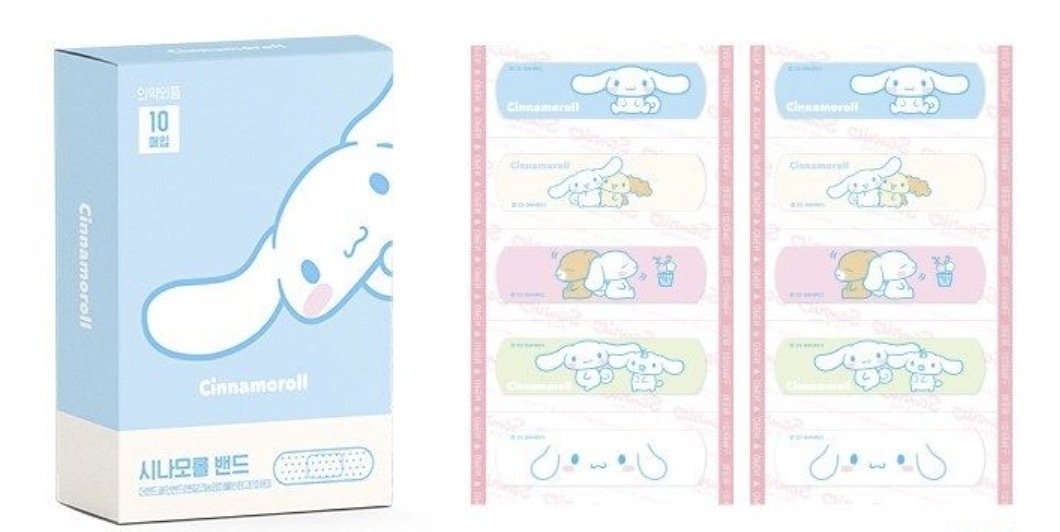 SANRIO - Korea Cinnamoroll Band Aid Standard (10pcs) Kid 標準型    8809705648362 EXP.202