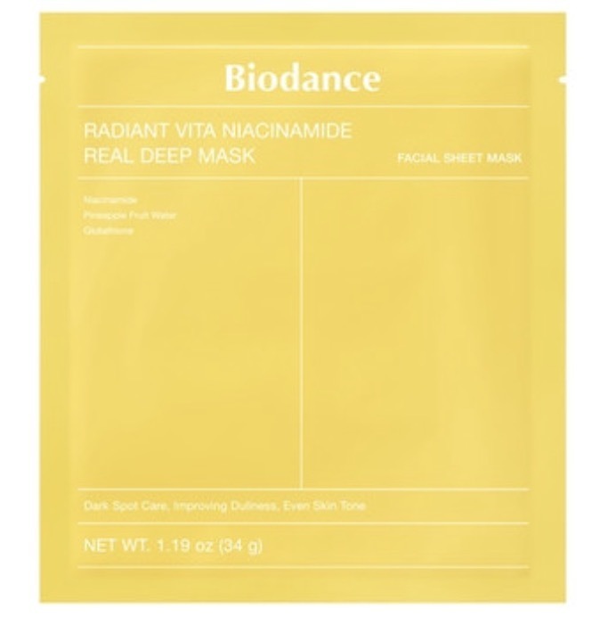 【1sheet】 - Radiant Vita Niacimamide Real Deep Mask8809937361459 exp.2027.11.18