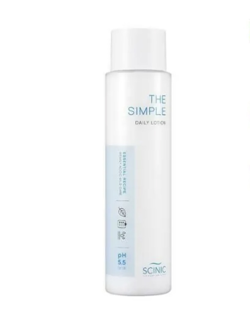 Scinic The Simple Daily Lotion - 145ml8809546000749 exp.2026.01.19