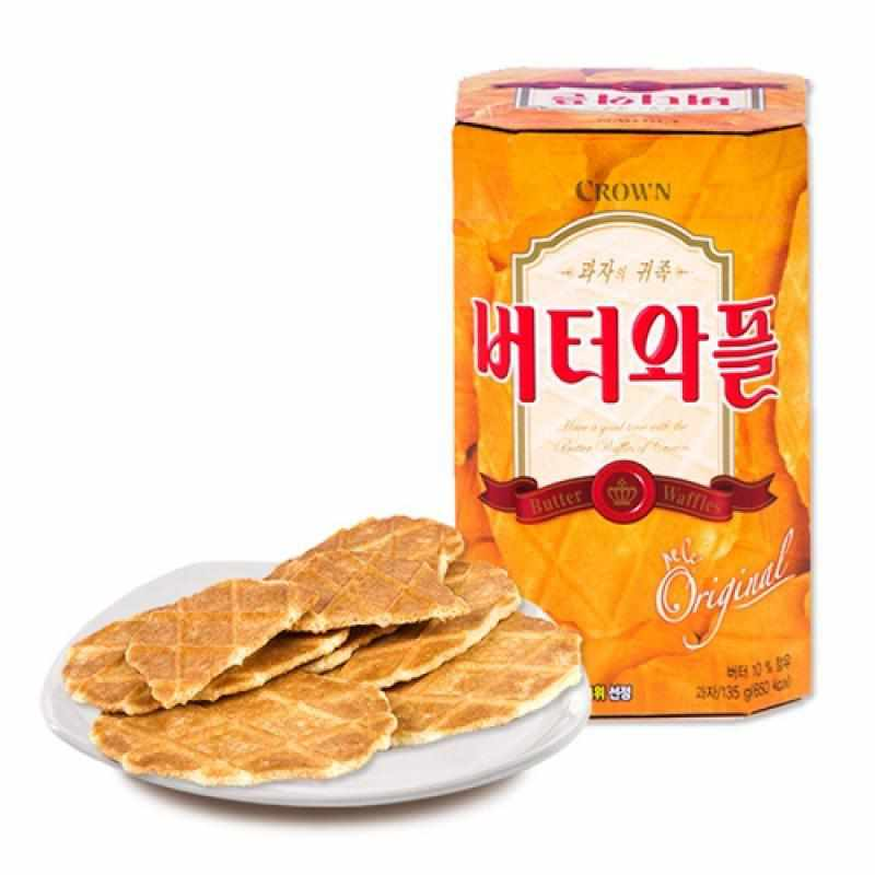 CROWN 2800 奶油薄脆Waffle餅 135g 8801111113205 EXP.2025.07.12