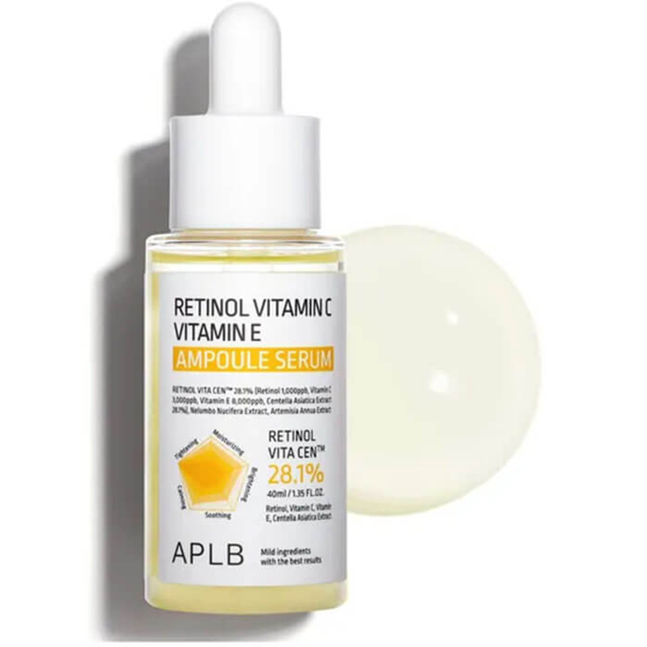 APLB Retinol Vitamin C Vitamin E Ampoule Serum 40ml8809874683126 EXP.2027.11.05