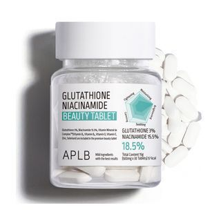 APLB - Glutathione Niacinamide Beauty Tablet 500mg x 30 tablets8809874682587 EXP.20