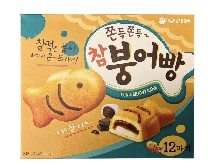 Orion - 燒魚狀夾心蛋糕 12件裝8801117550813 EXP.2025.11.05
