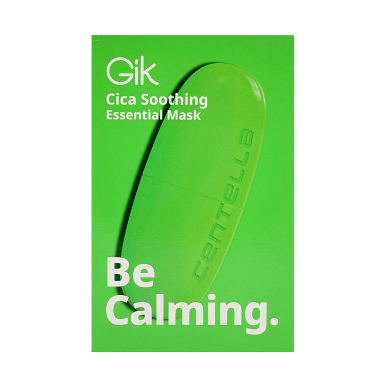 （1sheet）South Korea Gik Centella Asiatica Mask Moisturizing Hydrating Soothing Essence Mask【parallel