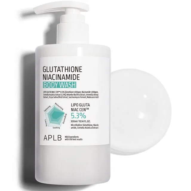 APLB- Glutathione Niacinamide Body Wash 300ML8809874682730 EXP.2027.11.17