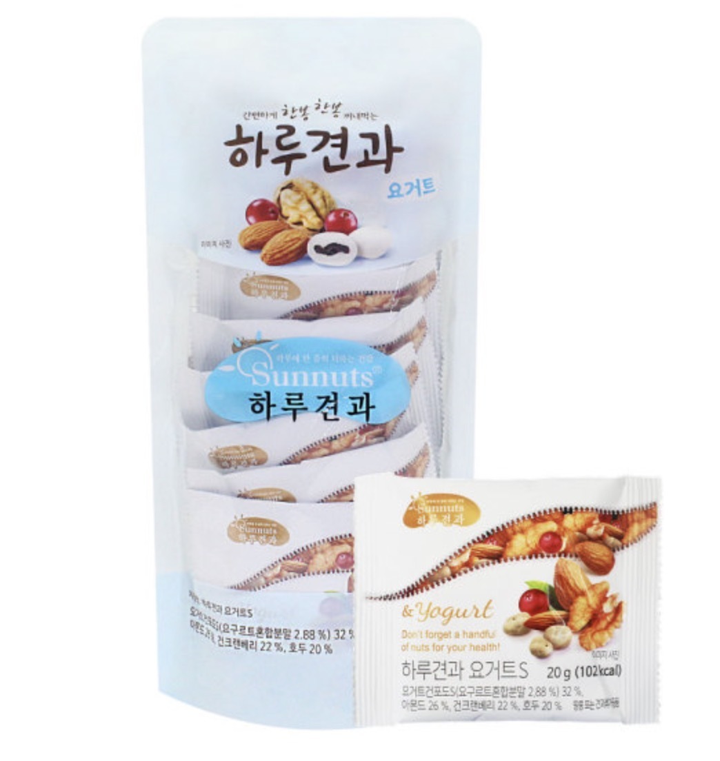 Sunnuts - Daily Nuts Yogurt 20g x 10packs 8807354210688 EXP.2026.04.29