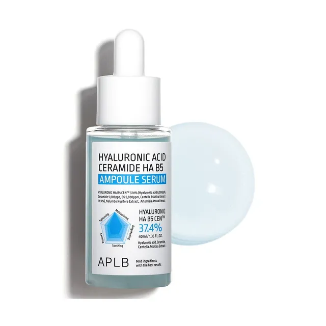 APLB -HYALURONIC ACID CERAMIDE HA B5 AMPOULE SERUM 40ml 8809874683119 EXP.2027.09.0