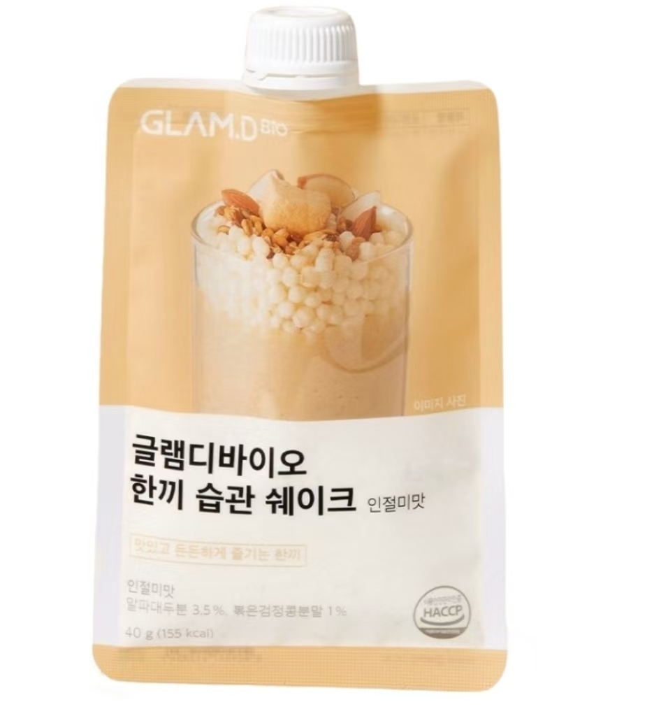 【1pc】GLAM.D - Bio Light Meal Shake Soy Milk Flavor 40g8809517412854 exp.2026.08.13