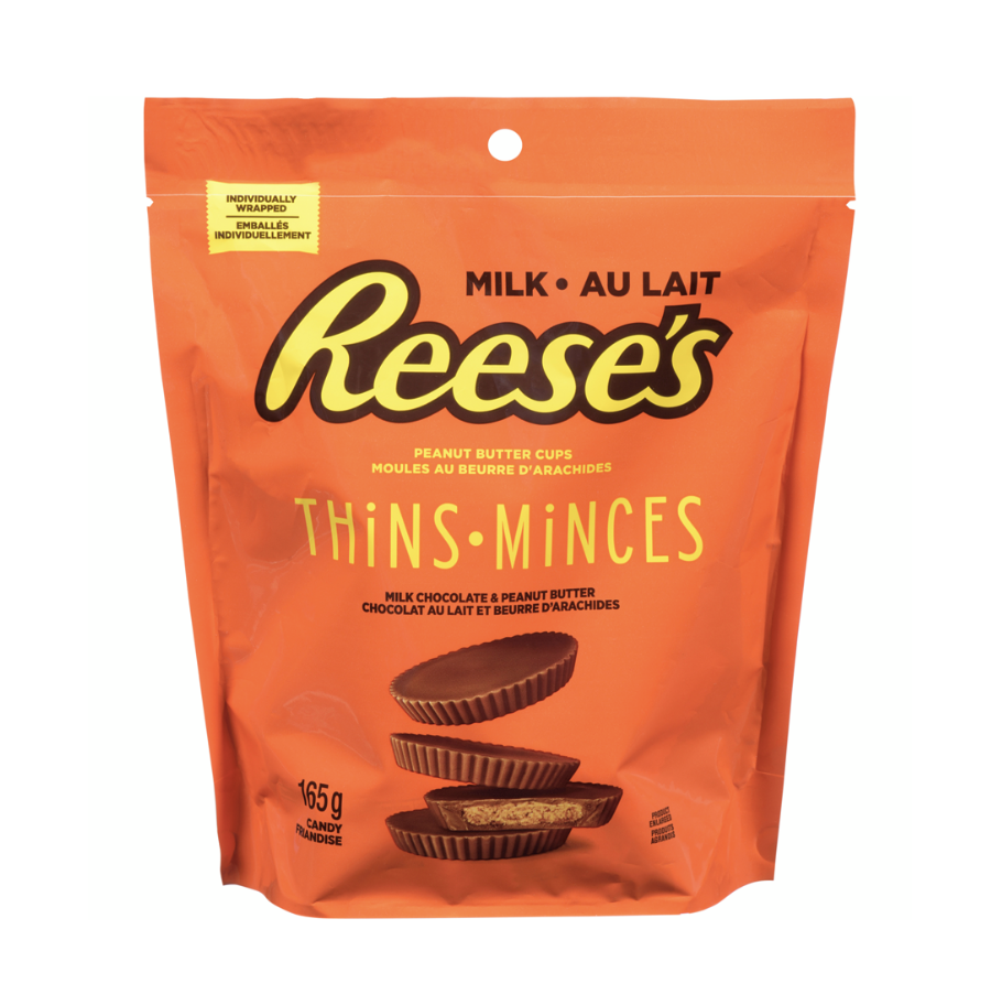 Reese's Thins Peanut Butter Cups Milk Chocolate