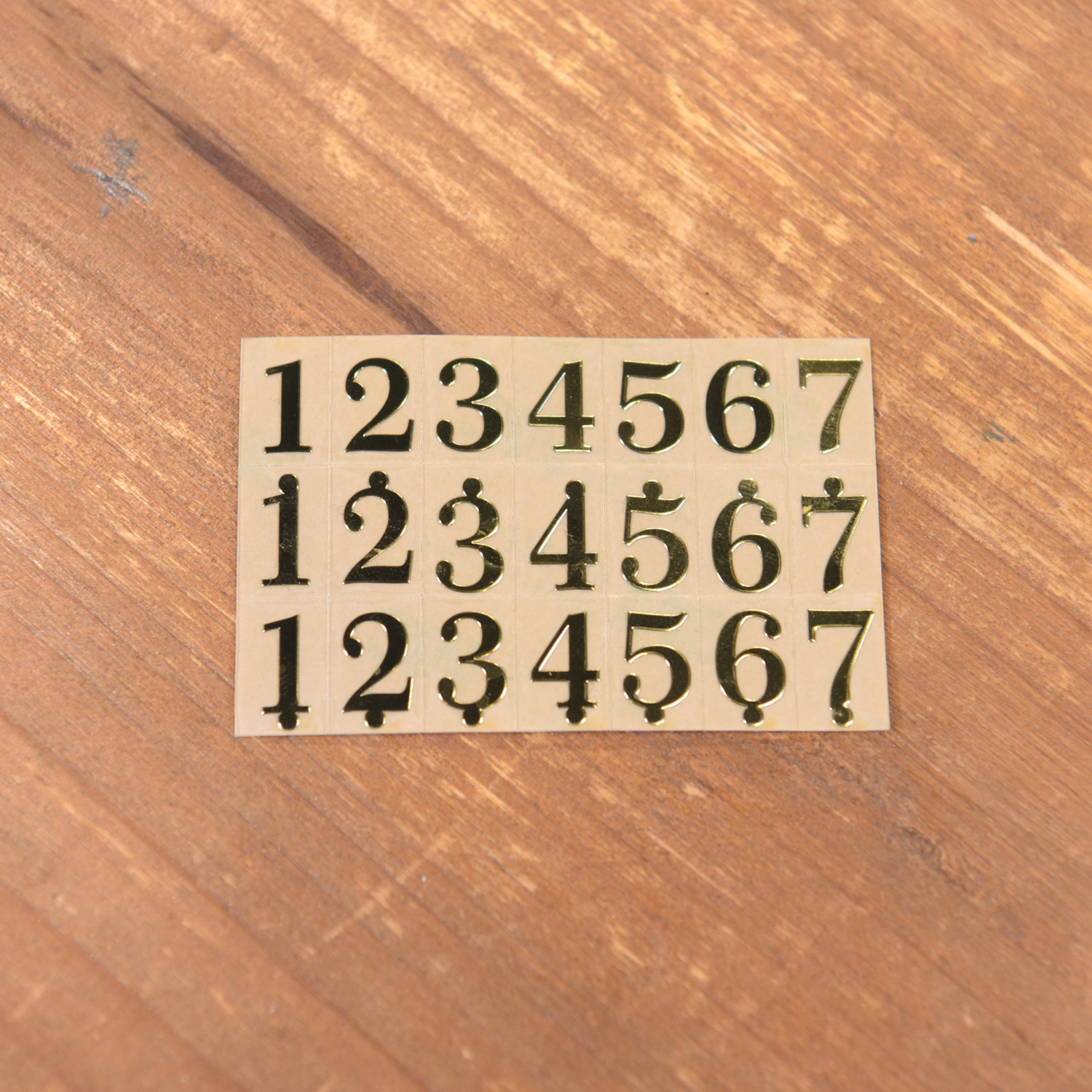 KLG12-1 空靈鼓音標貼 數字貼