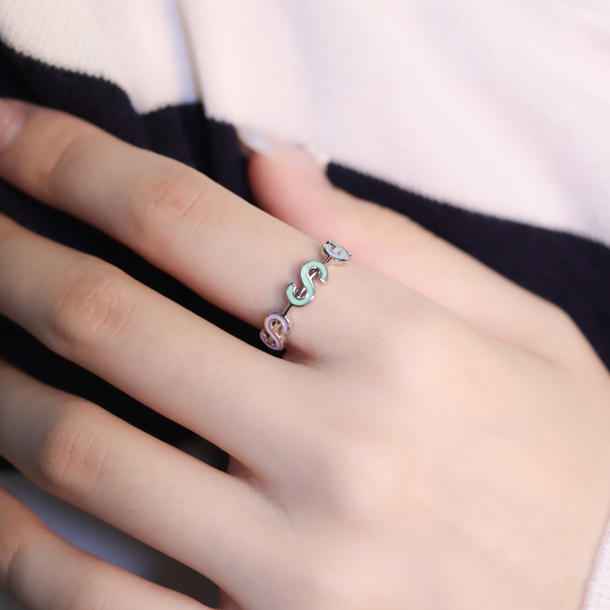 | 925銀 | 招財小戒指 | RI0858 |