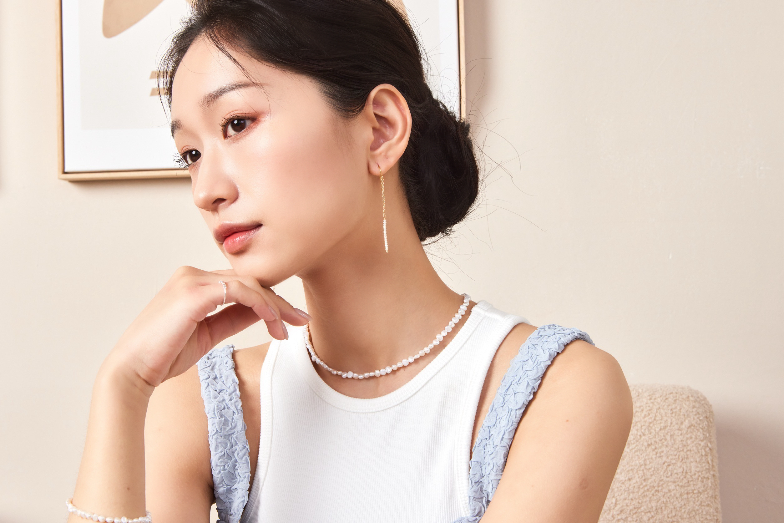 N1017 | 14kgf巴洛克珍珠項鍊