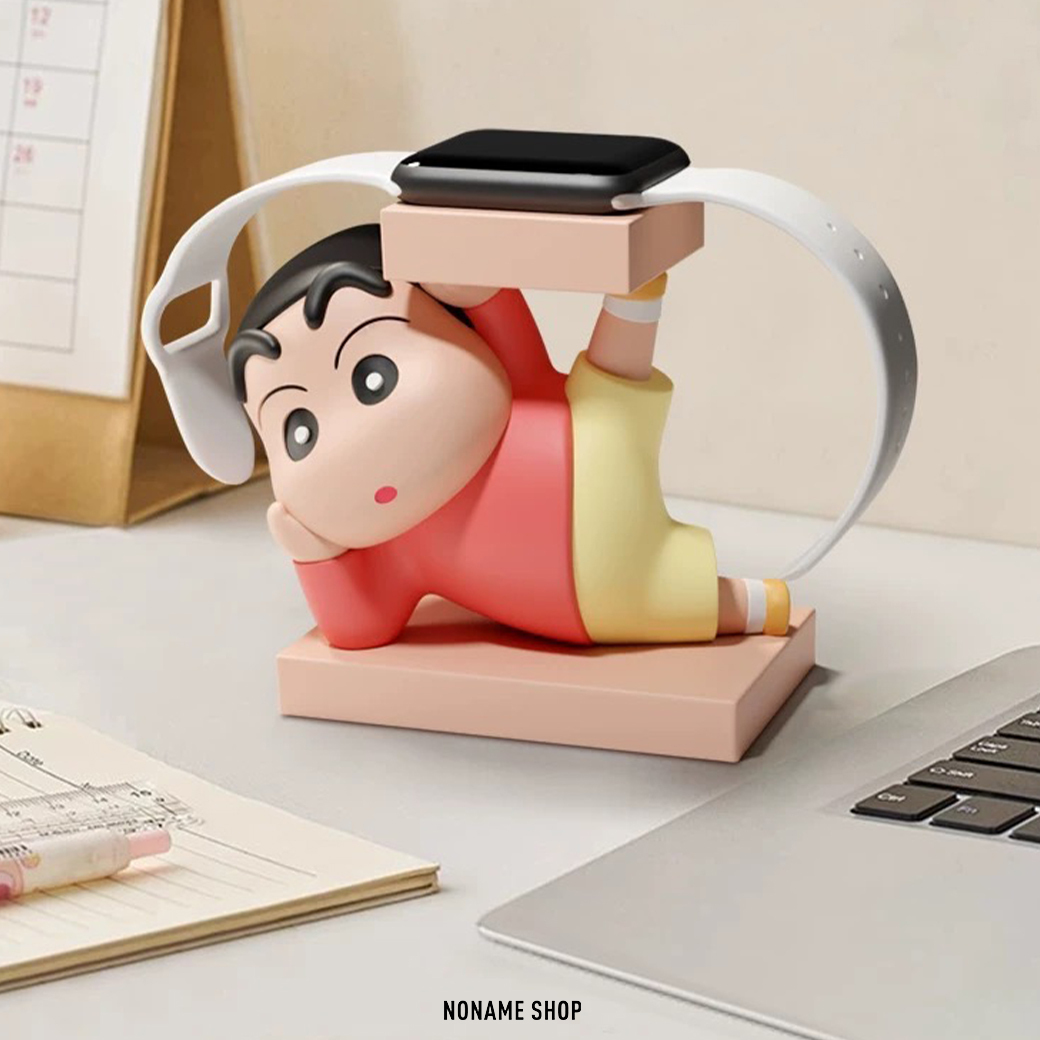 卡通人物 APPLEWATCH 小米 通用 手錶 充電器 支架 充電底座 蠟筆小新/馬力歐/胖虎/傑利鼠