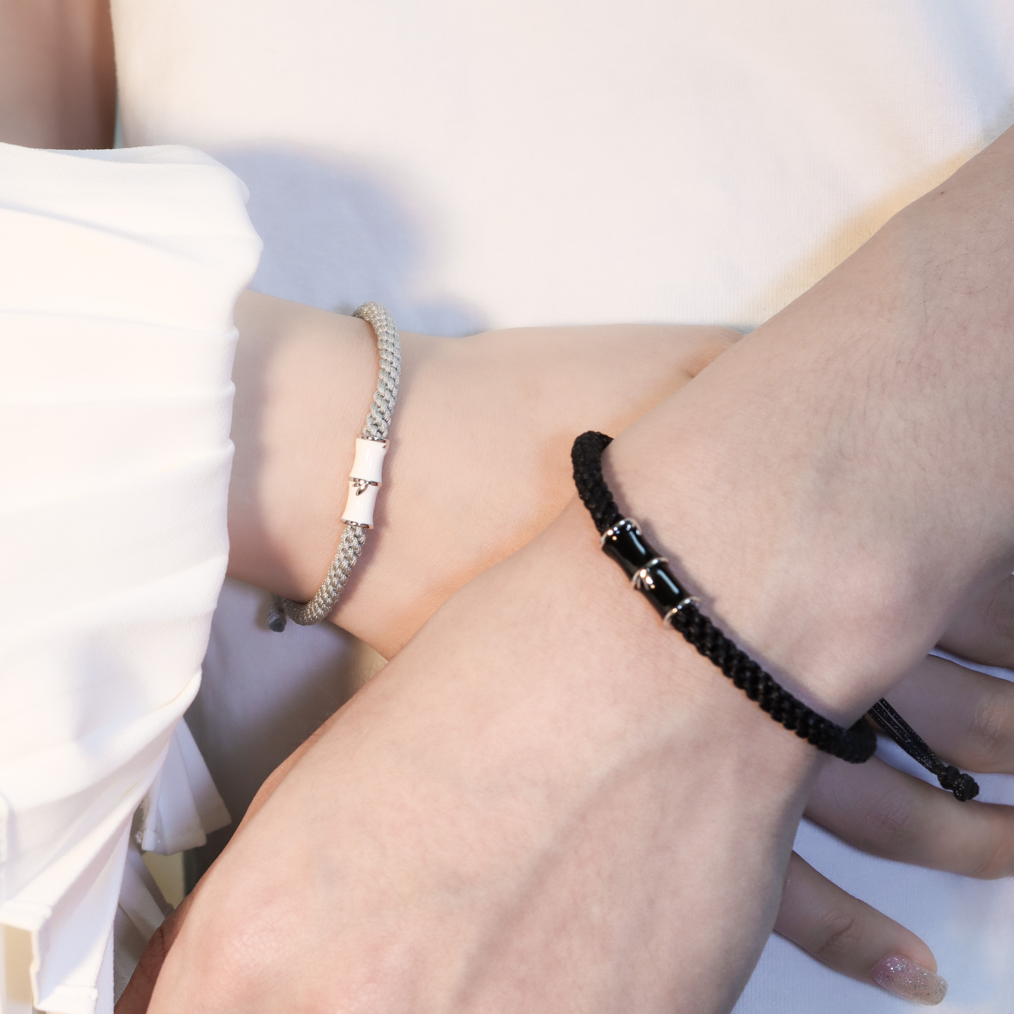 | 925純銀・白金 | 所願即所得情侶手繩（男款 /女款） | BR1310 |