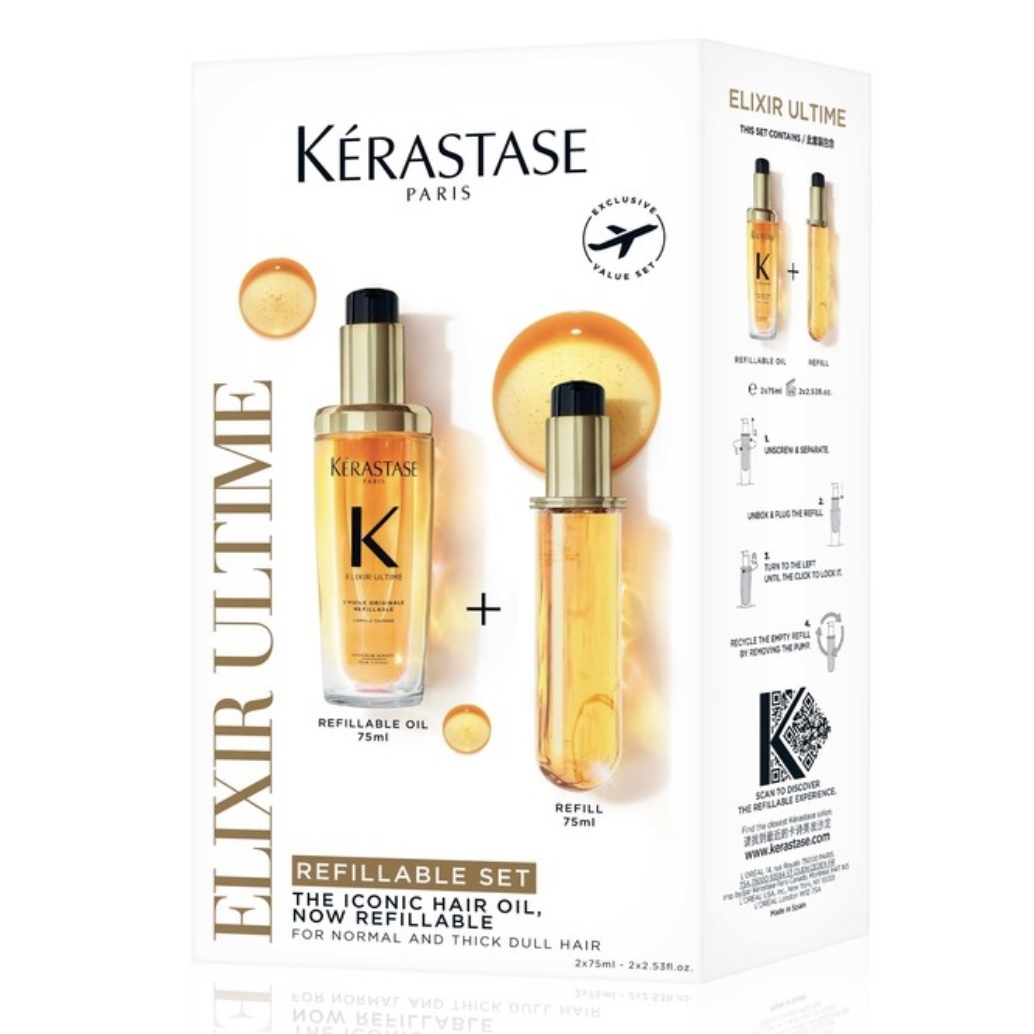 KÉRASTASE 極緻全效修護精華套裝 75ml+75ml